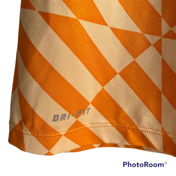 Nike Pro Fitted Dri-Fit Orange Athleric Running Ladies Top, M - Picture 7 of 7